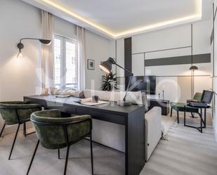 Living room of Apartment to rent in  Madrid Capital  with Air Conditioner, Heating and Furnished