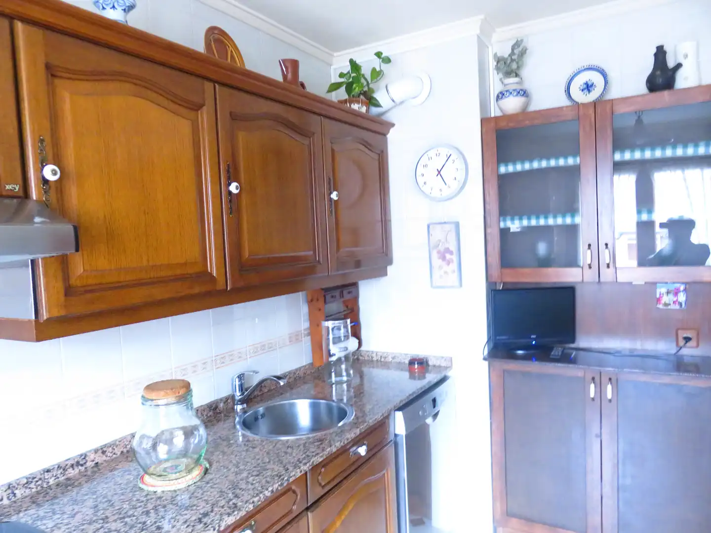Cocina de Piso de alquiler en Avilés con Calefacción, Terraza y Amueblado