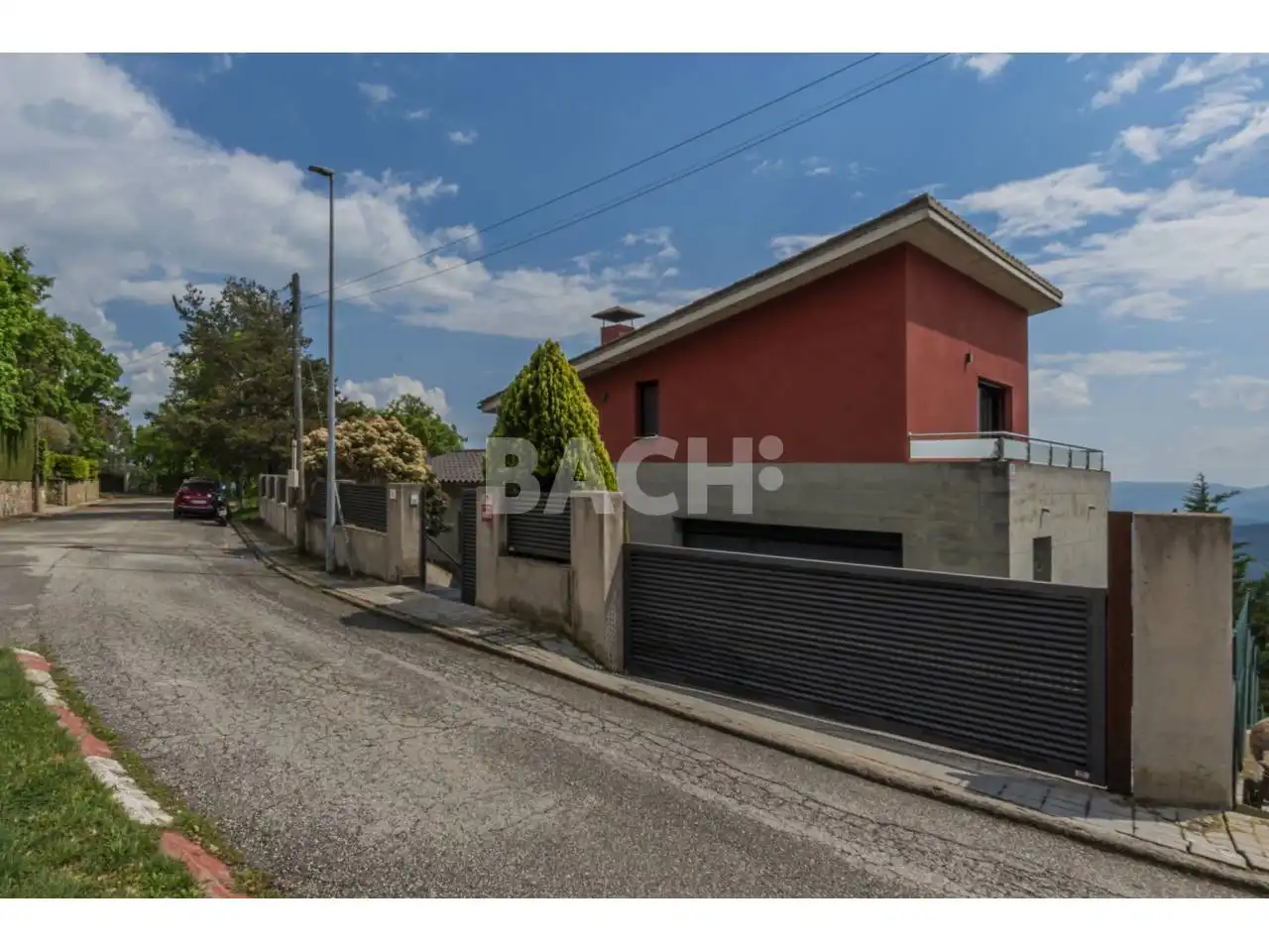 Vista exterior de Casa o chalet en venta en Gurb con Calefacción, Jardín privado y Terraza