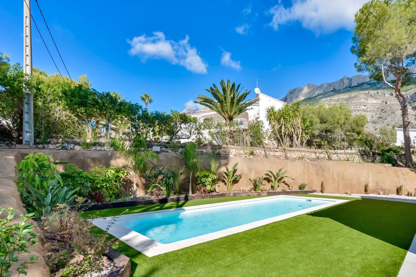 Garden of House or chalet for sale in Altea  with Air Conditioner, Terrace and Swimming Pool