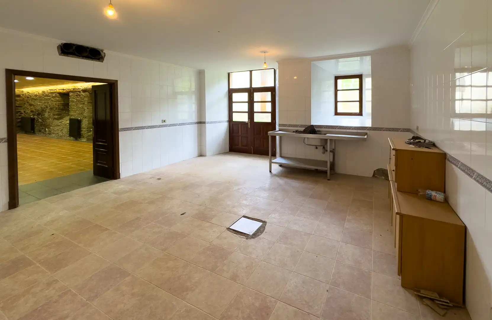 Finca rústica en venta en A Pontenova   con Amueblado