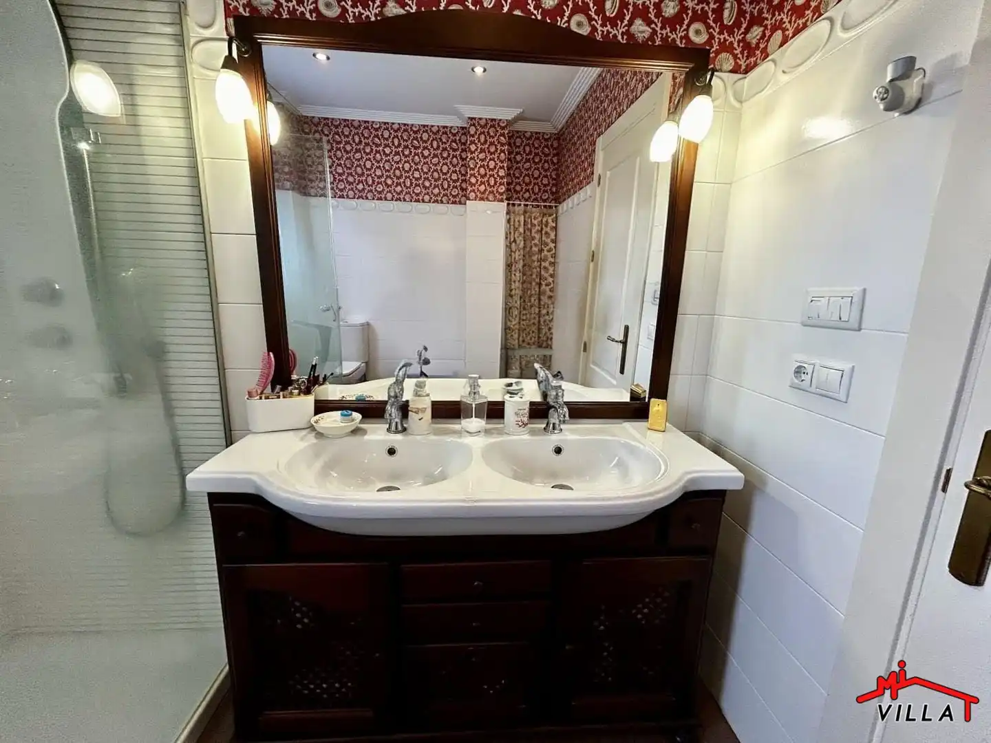 Baño de Casa o chalet en venta en Bárcena de Cicero con Calefacción, Terraza y Amueblado