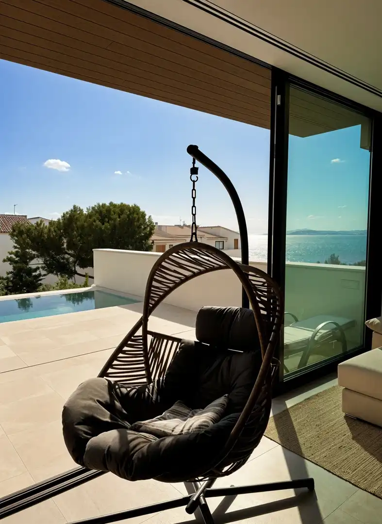 Terraza de Casa adosada de alquiler en Alcúdia con Aire acondicionado, Calefacción y Jardín privado