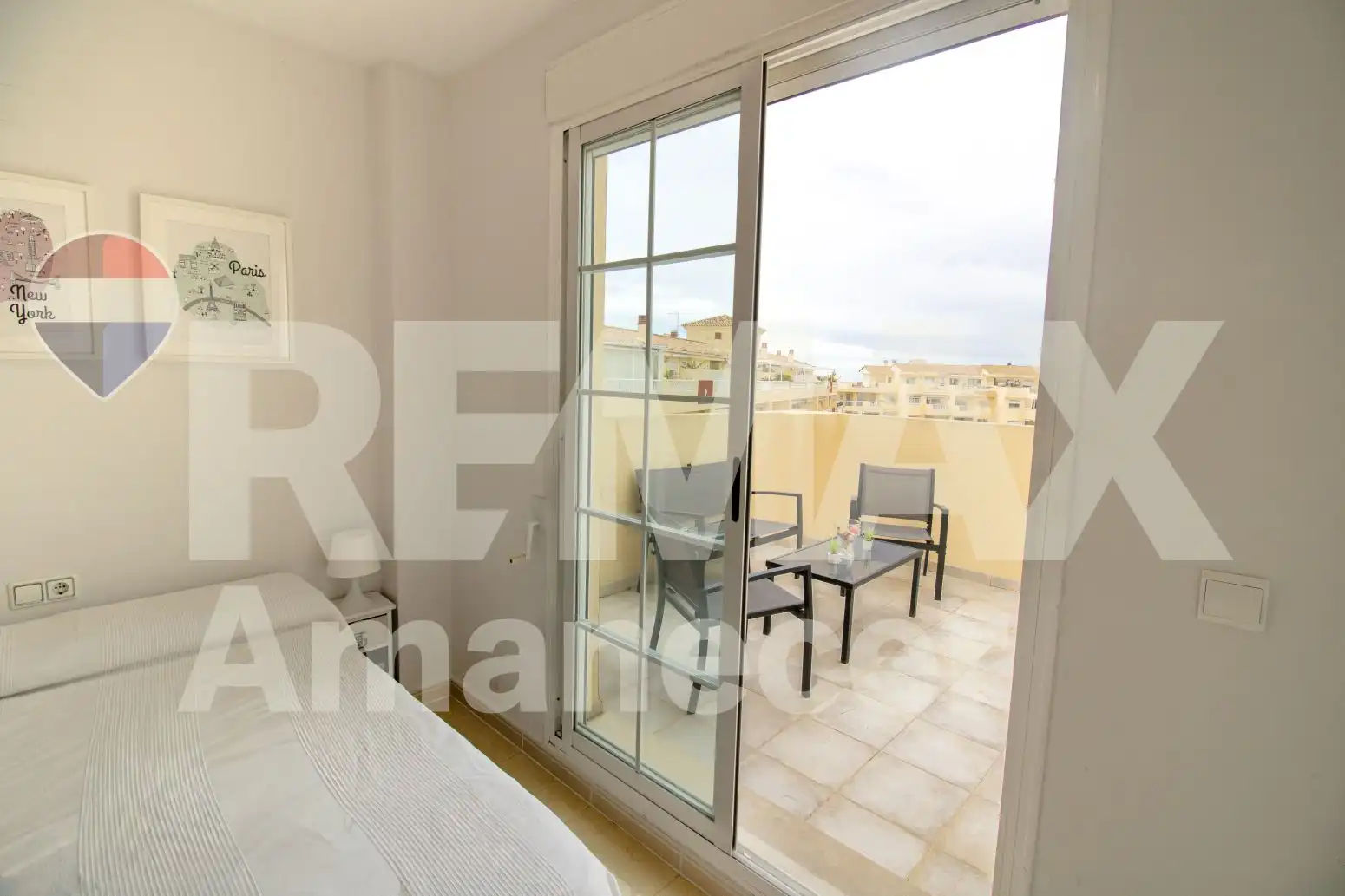 Balcony of Attic for sale in Dénia  with Air Conditioner, Private garden and Terrace
