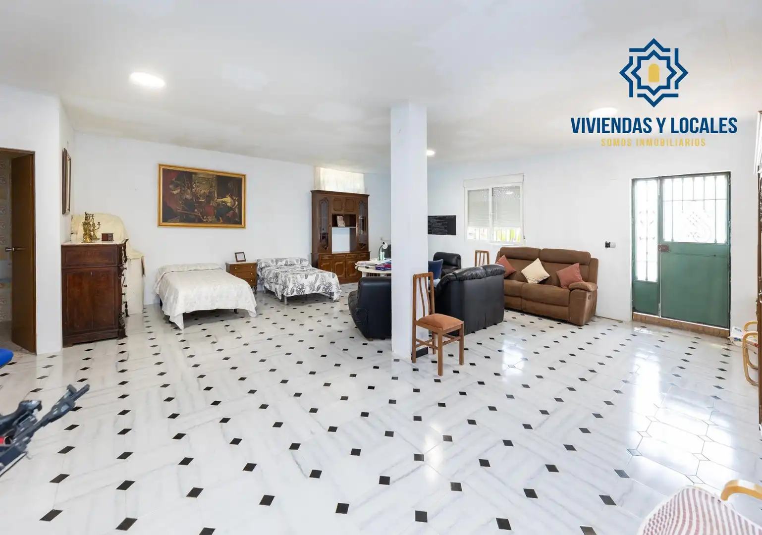 Sala de estar de Casa o chalet en venta en Alfacar con Aire acondicionado, Calefacción y Jardín privado