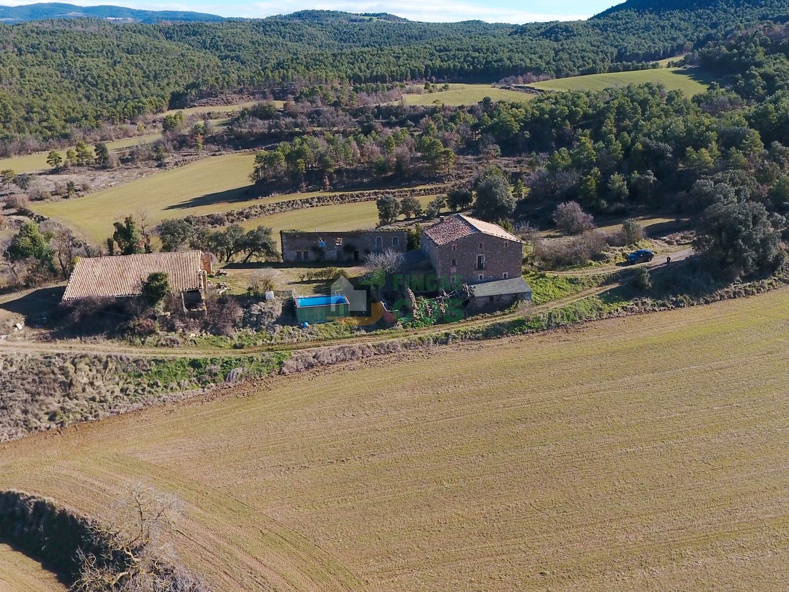 Finca rústica en venta en Solsona con Jardín privado, Terraza y Piscina