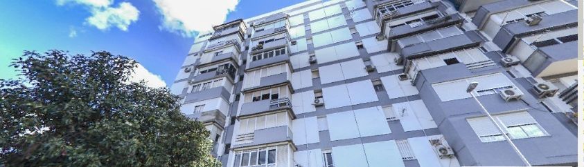 Exterior view of Flat for sale in  Sevilla Capital  with Balcony