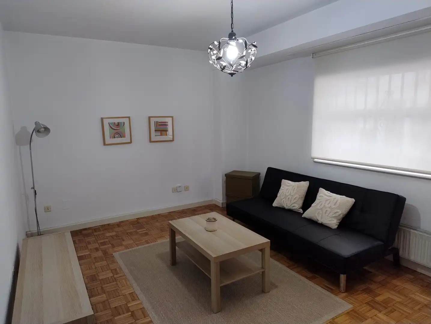 Living room of Flat for rent in Santiago de Compostela   with Heating, Terrace and Storage room