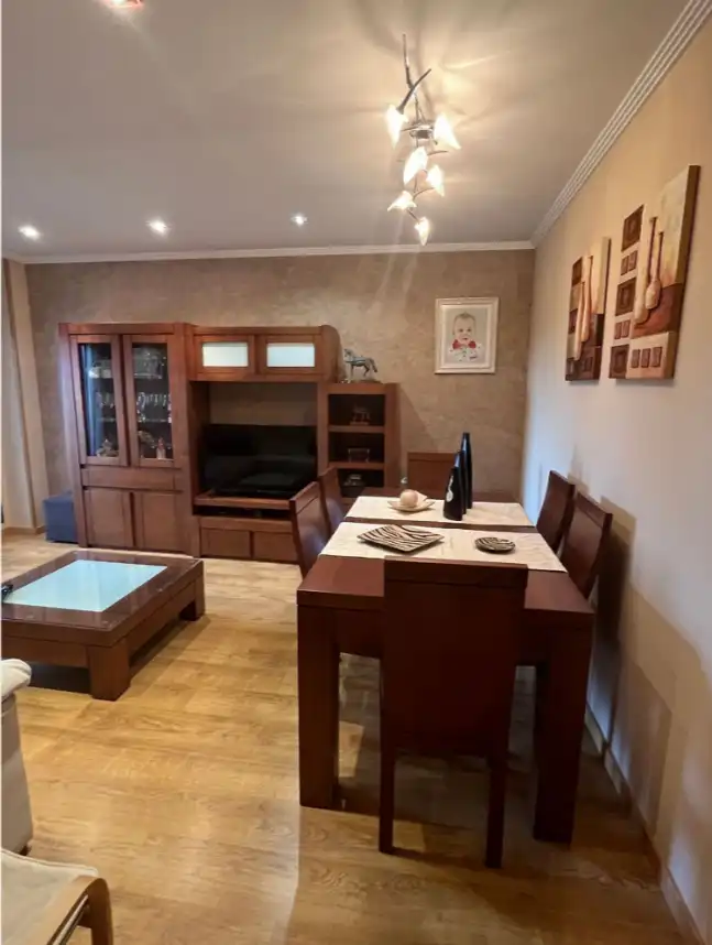 Sala de estar de Piso en venta en Arroyo de la Encomienda con Calefacción, Jardín privado y Terraza