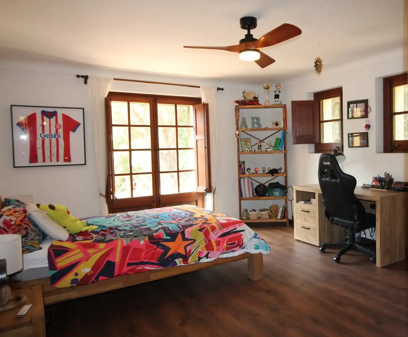 Bedroom of Houses for sale in Darnius  with Heating, Terrace and Storage room