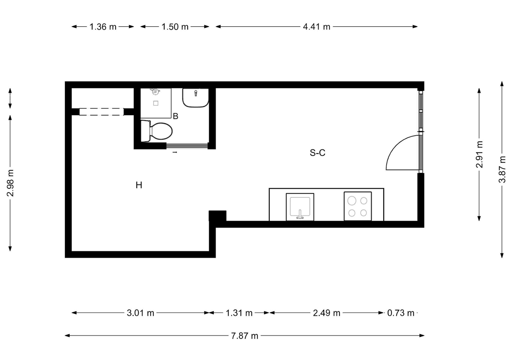 Flat to rent in N/A, Pueblo Nuevo