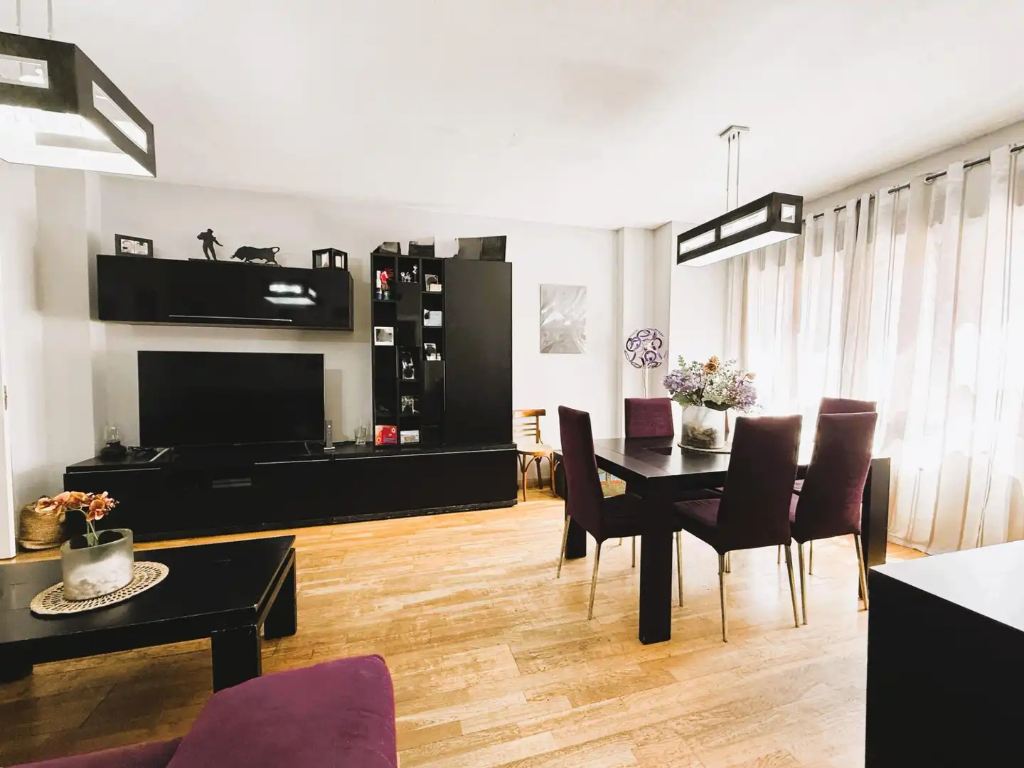Wohnzimmer von Wohnung zum Verkauf in Arganda del Rey mit Klimaanlage, Heizung und Parkett