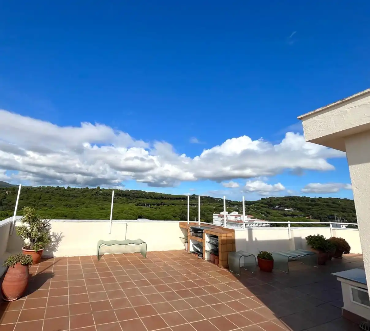 Terrasse von Dachboden zum Verkauf in Palamós mit Terrasse und Möbliert