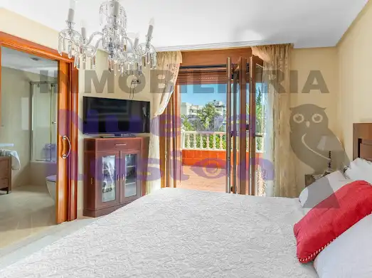 Bedroom of Houses for sale in Roquetas de Mar  with Air Conditioner, Heating and Private garden