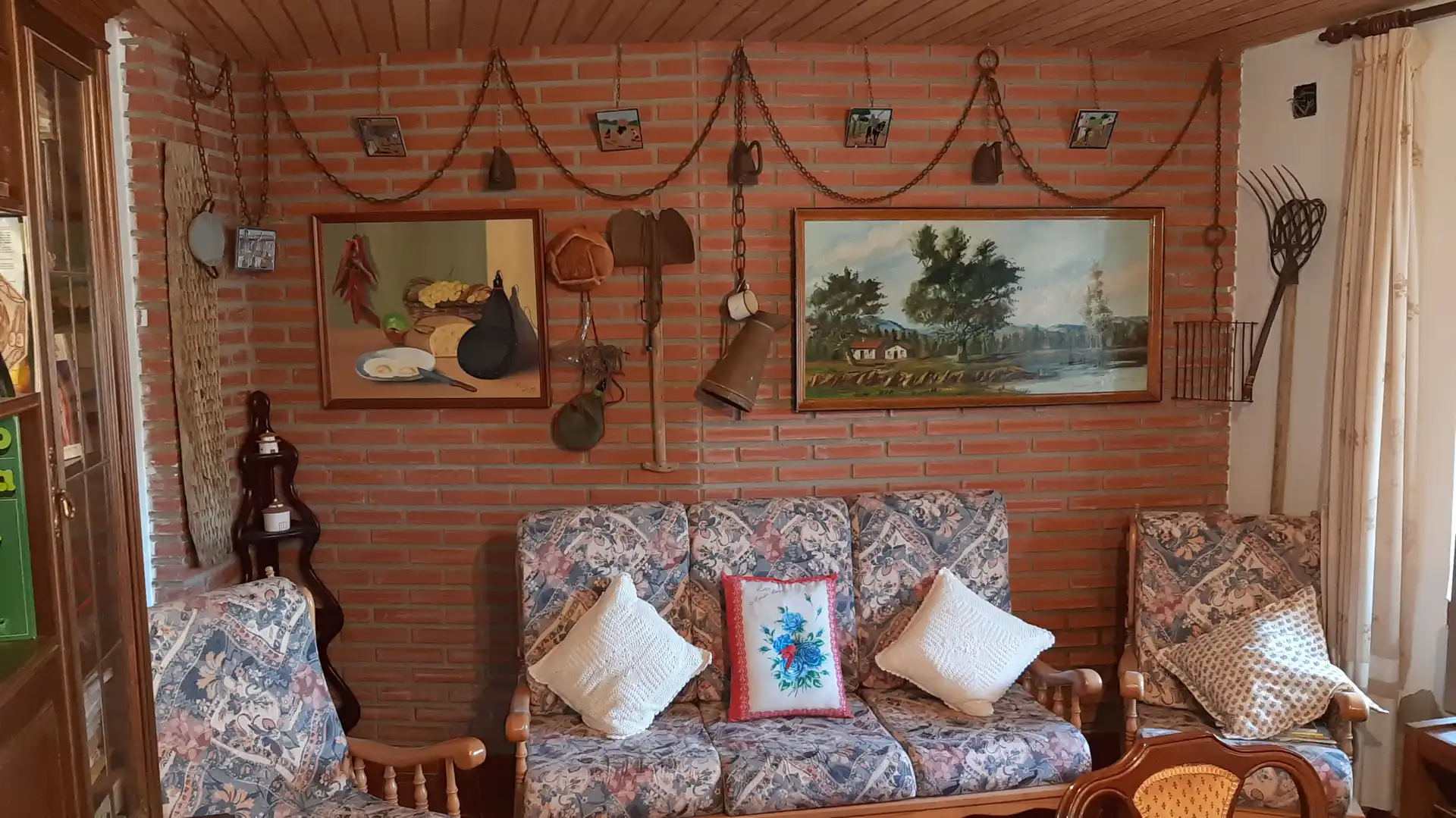 Sala de estar de Casa adosada en venta en Castromocho con Jardín privado, Terraza y Trastero