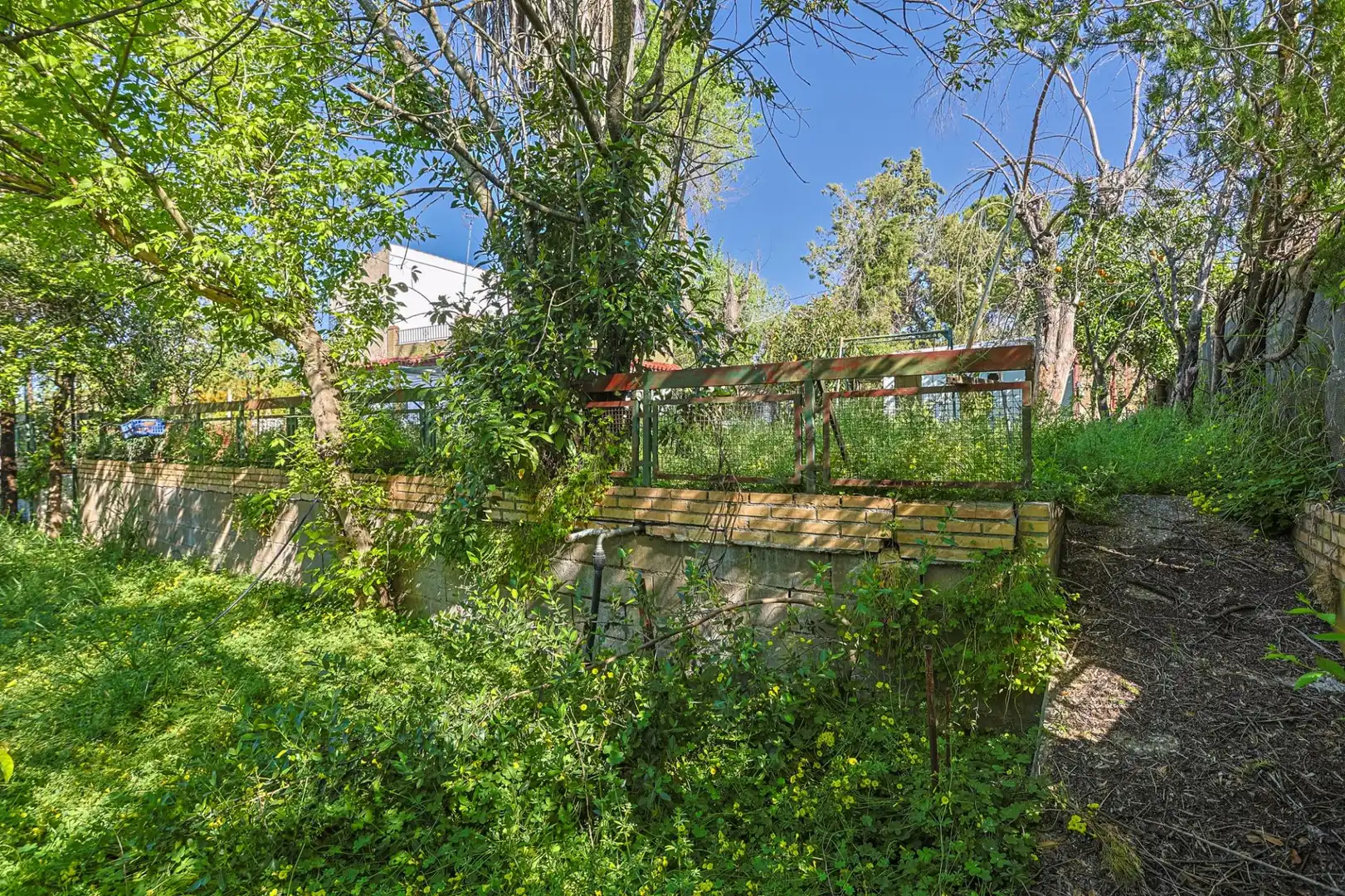 Vista exterior de Casa o xalet en venda en Sanlúcar la Mayor amb Aire condicionat i Piscina