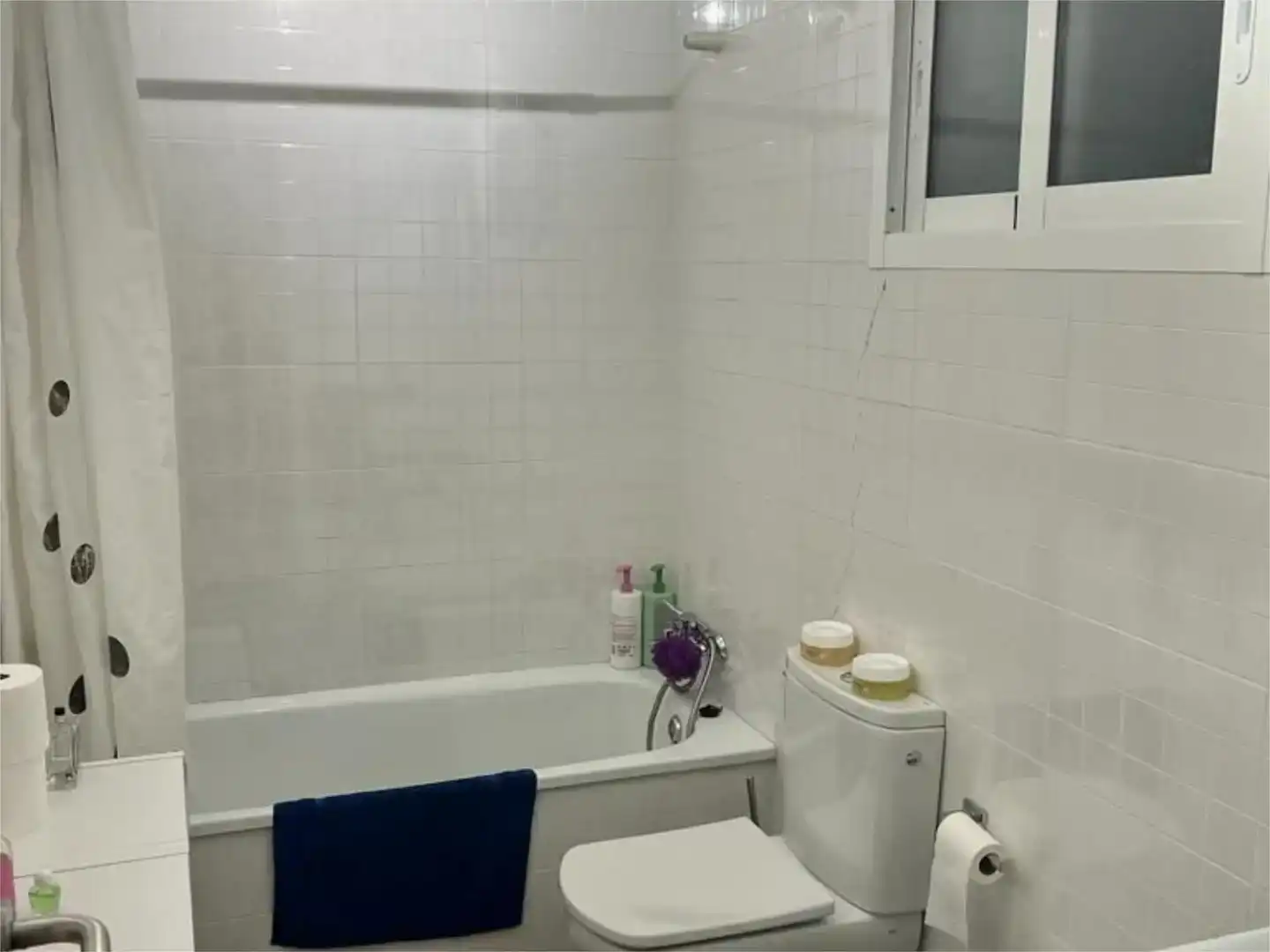 Bany de Dúplex de lloguer en Carboneras amb Aire condicionat, Piscina i Moblat