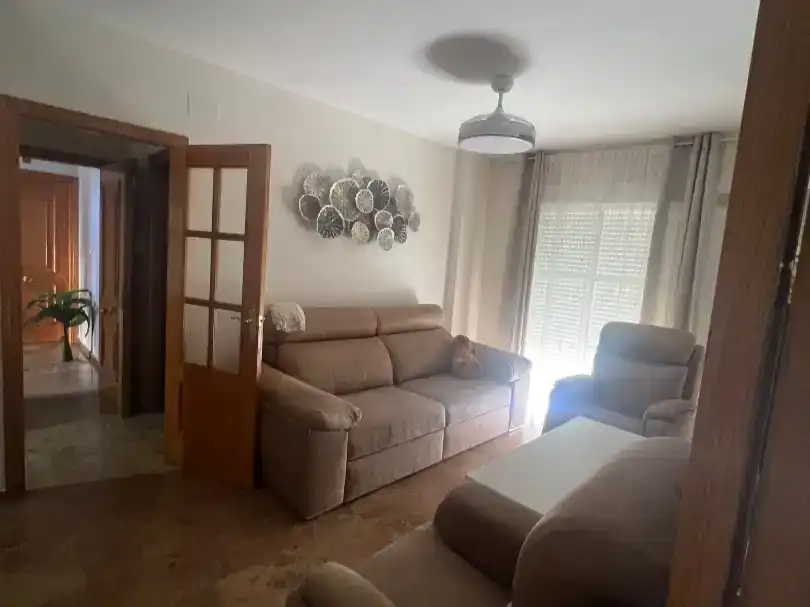 Sala d'estar de Pis en venda en Motril amb Aire condicionat, Moblat i Balcó
