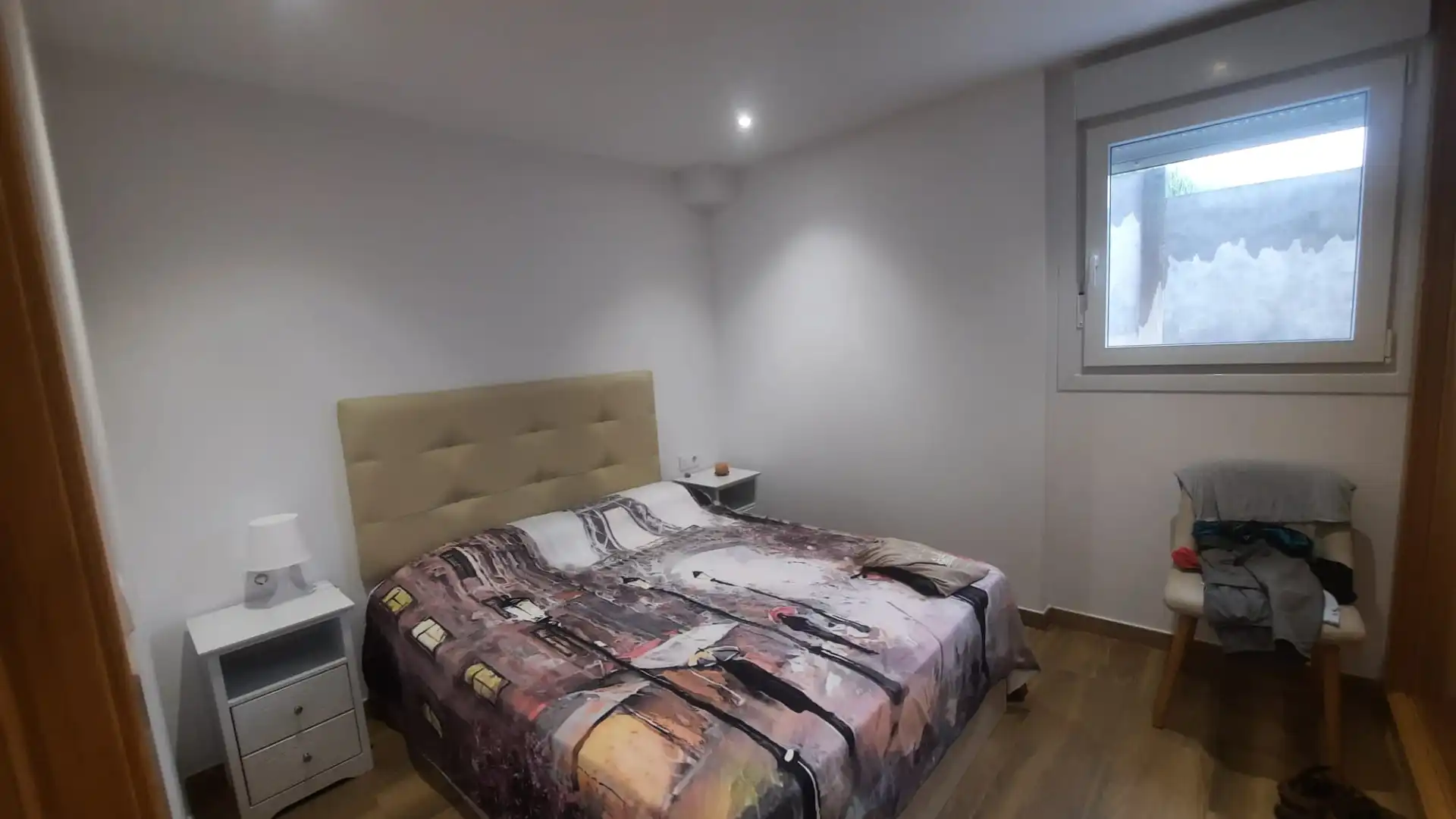 Bedroom of Flat for rent in Vigo   with Heating, Parquet flooring and Terrace