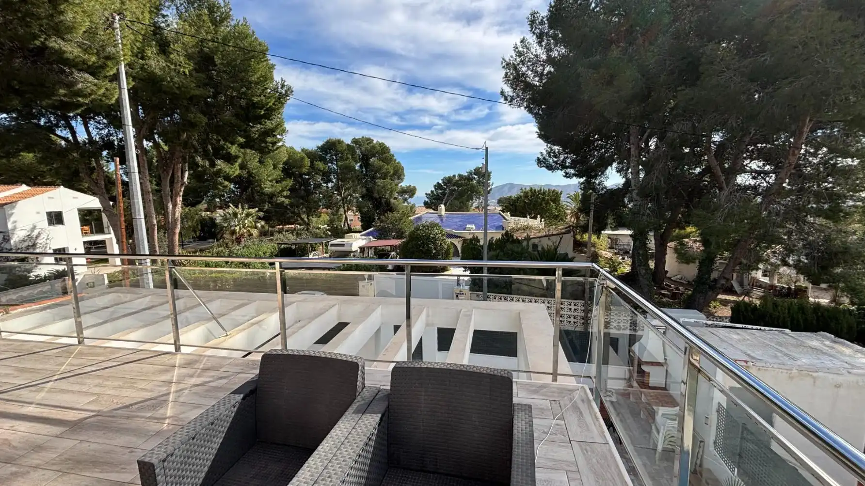 Terrace of Houses for sale in La Nucia  with Air Conditioner, Heating and Private garden
