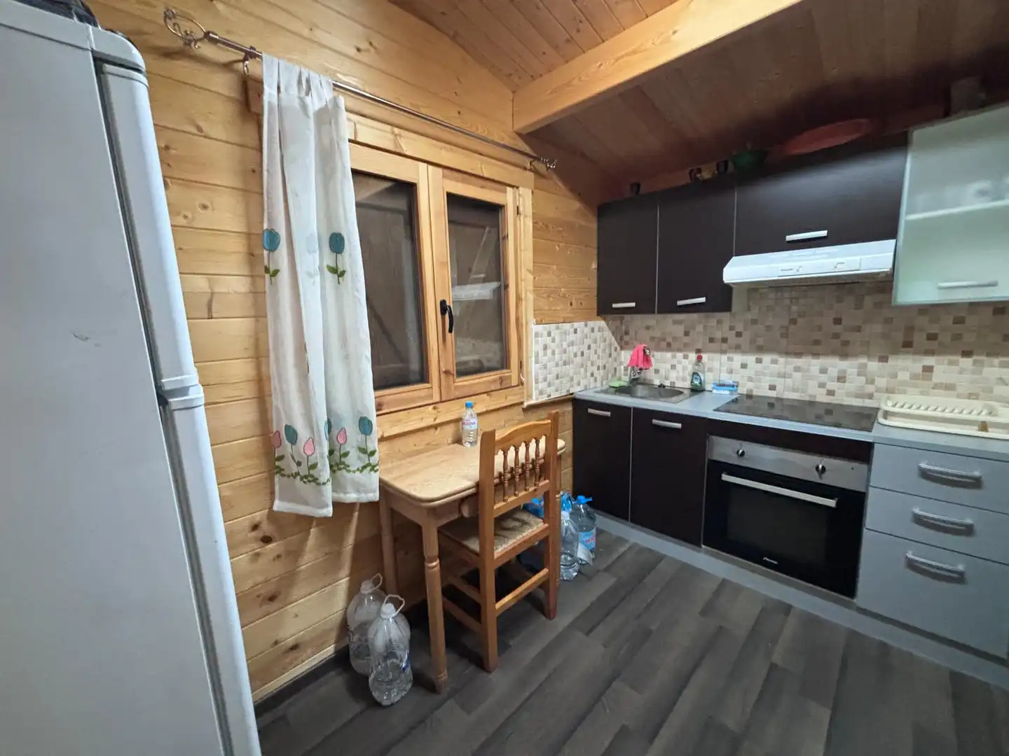 Kitchen of Houses for sale in Almodóvar del Pinar  with Air Conditioner, Private garden and Storage room