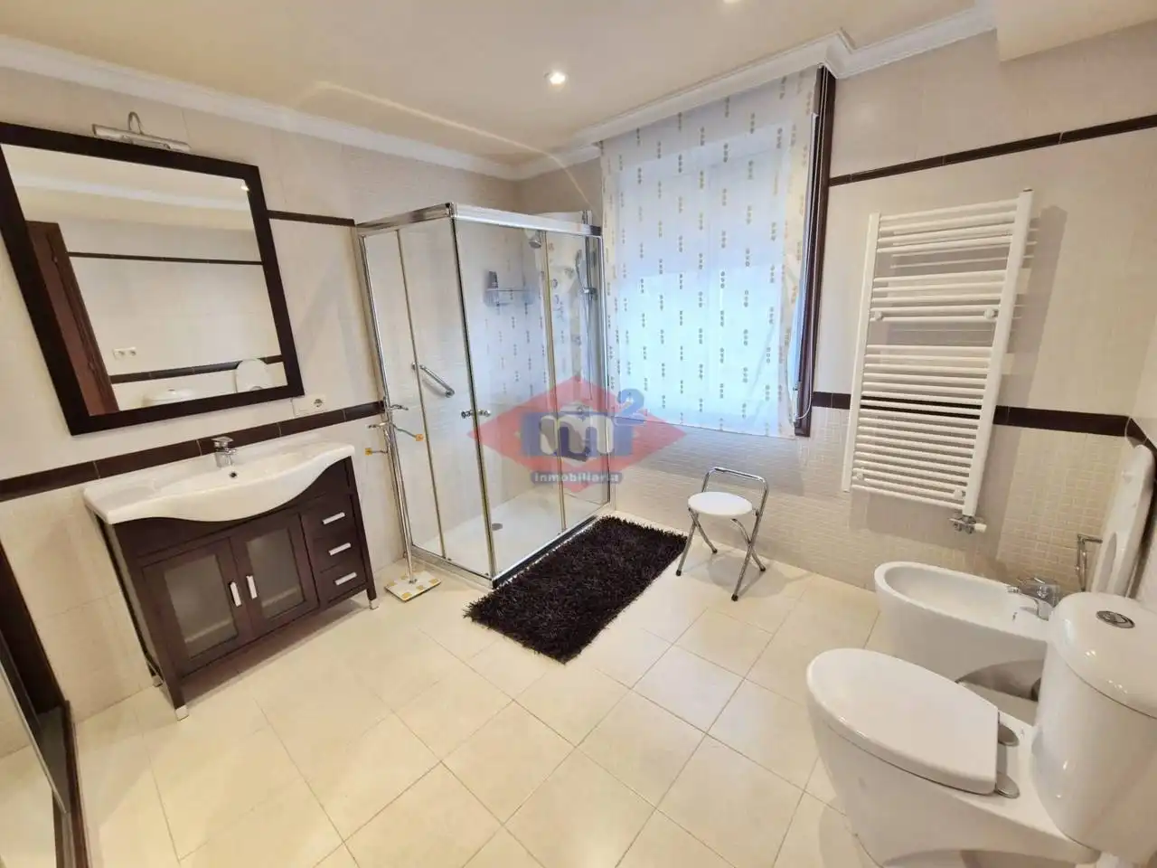 Badezimmer von Haus oder Chalet zur Miete in Redondela mit Heizung, Privatgarten und Terrasse