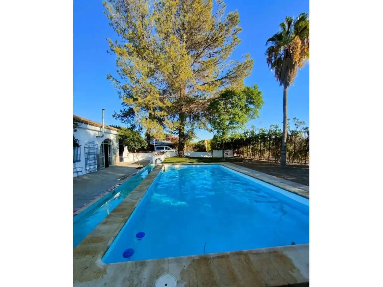 Piscina de Casa o chalet en venta en Carmona con Aire acondicionado, Jardín privado y Terraza