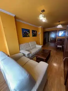 Wohnzimmer von Wohnung zur Miete in León Capital  mit Heizung, Parkett und Terrasse