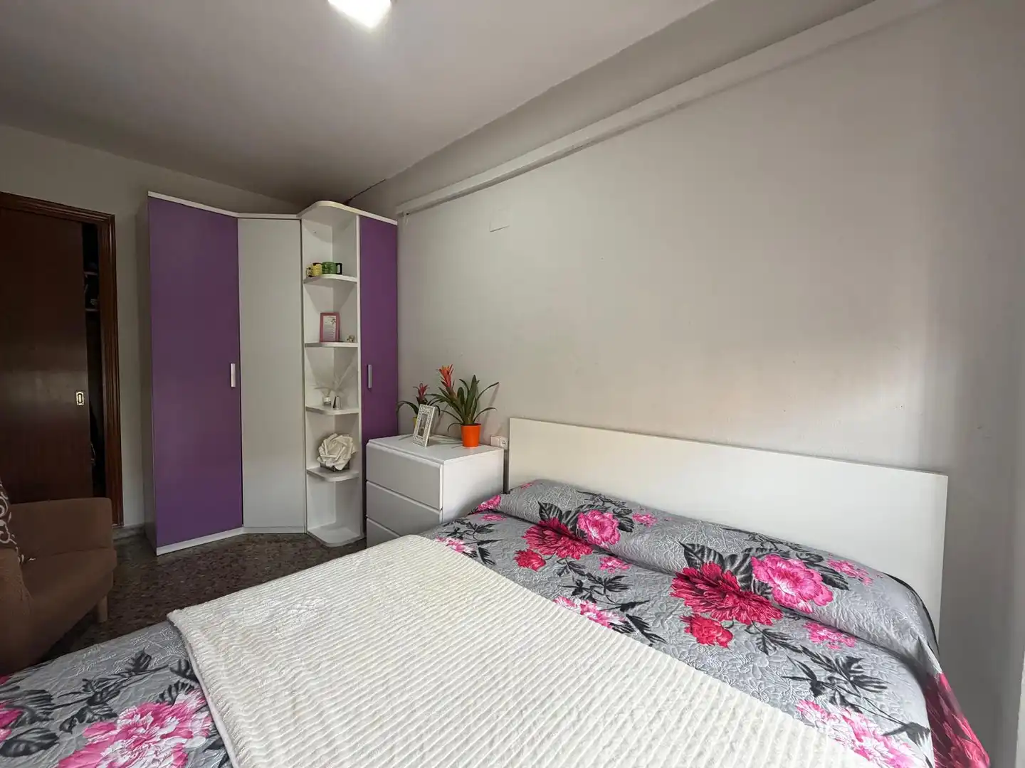 Bedroom of Flat for sale in Valencia  with Air Conditioner and Heating