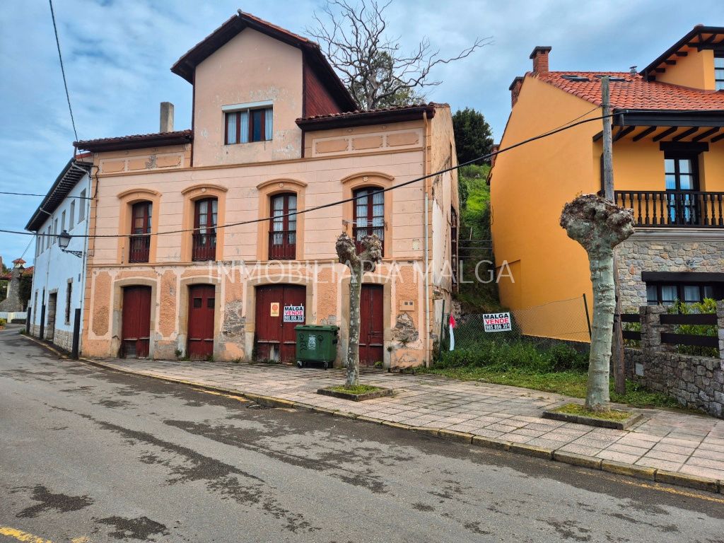 Exterior view of House or chalet for sale in Colunga  with Private garden