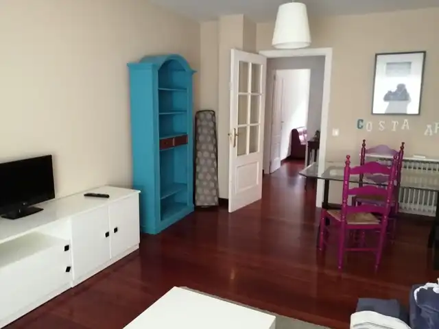 Wohnzimmer von Wohnung zur Miete in Santiago de Compostela  mit Heizung, Terrasse und Möbliert