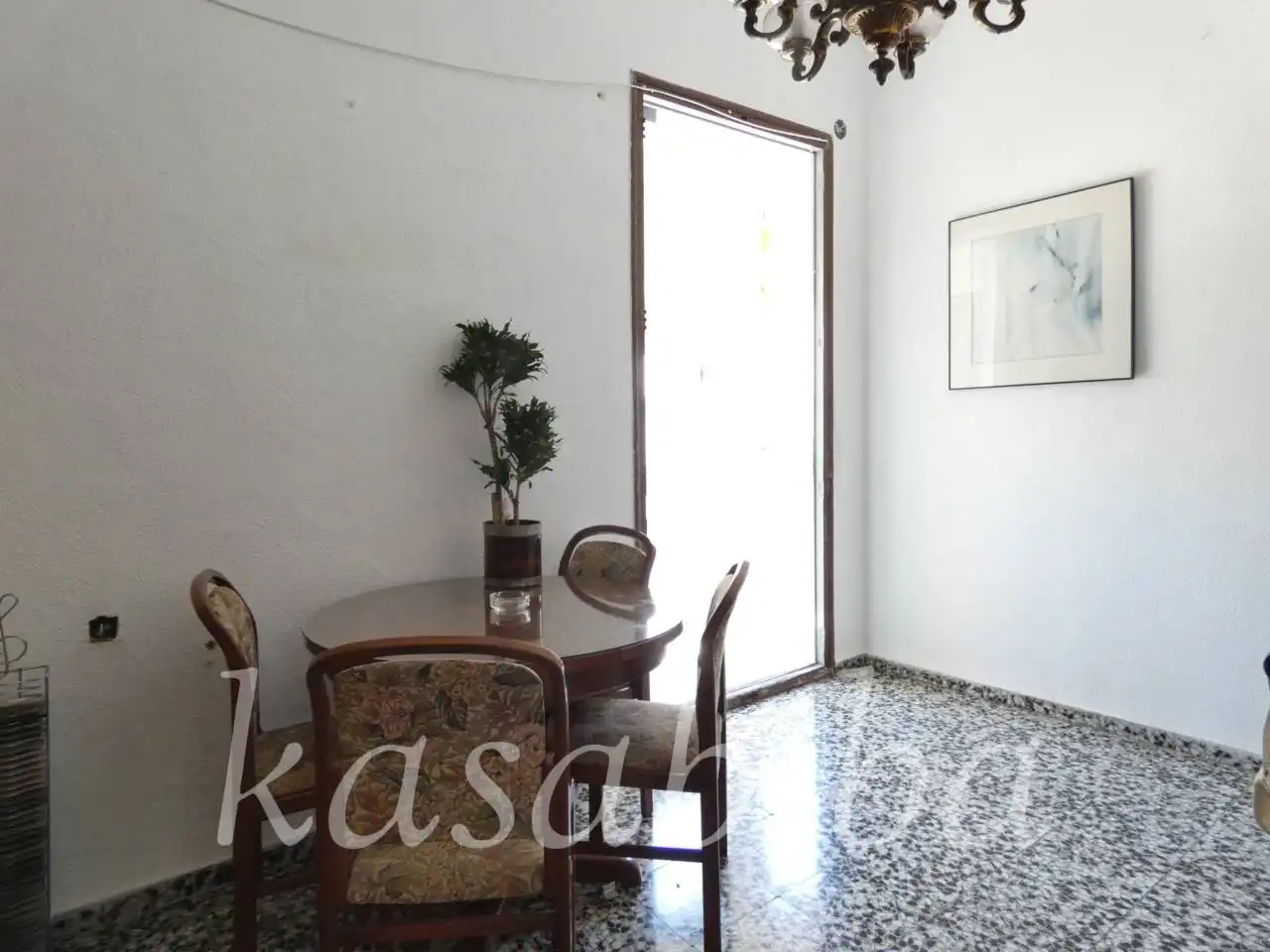 Dining room of Flat for sale in Valencia  with Air Conditioner and Balcony