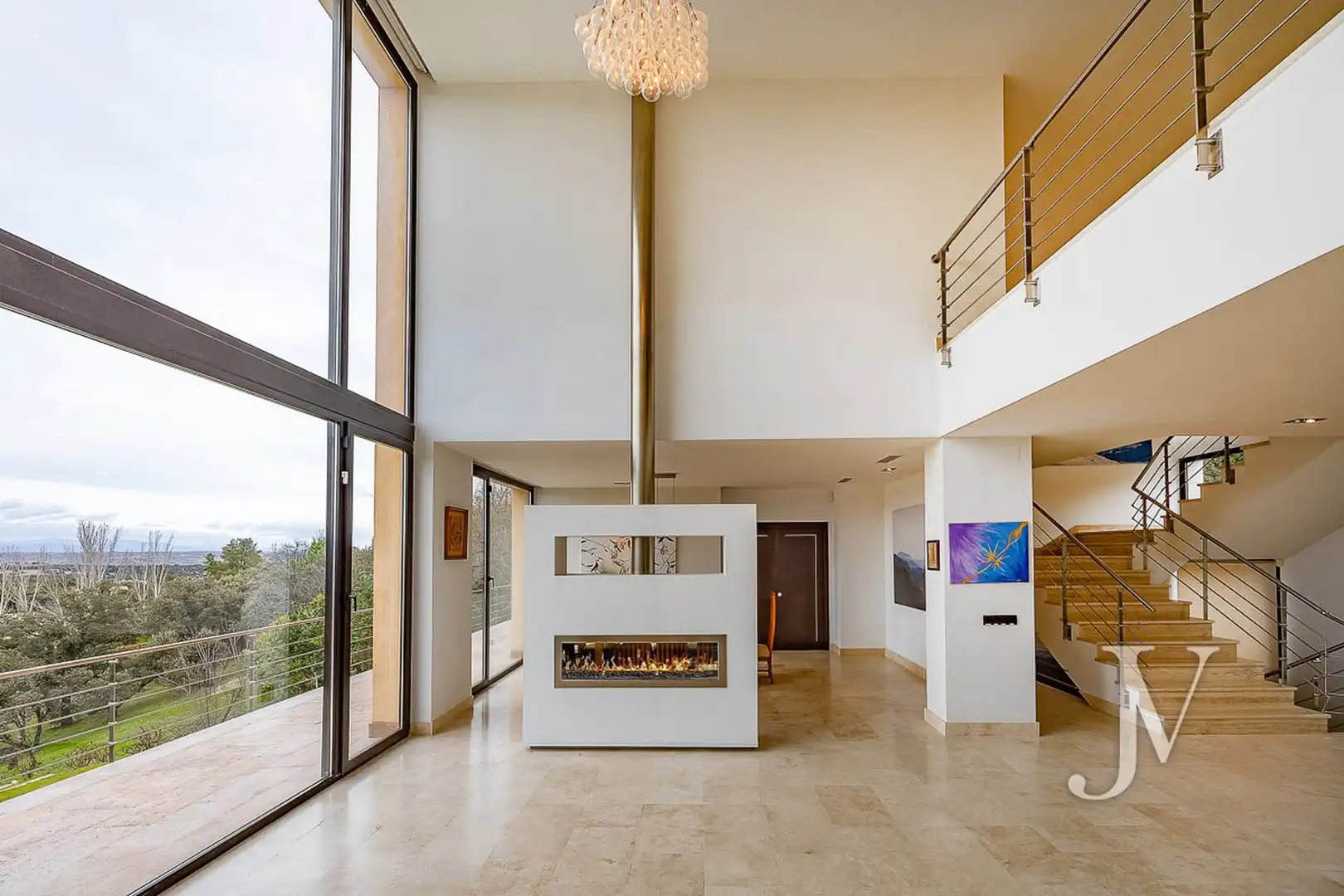 Living room of Houses for sale in Ciudalcampo  with Air Conditioner, Heating and Private garden