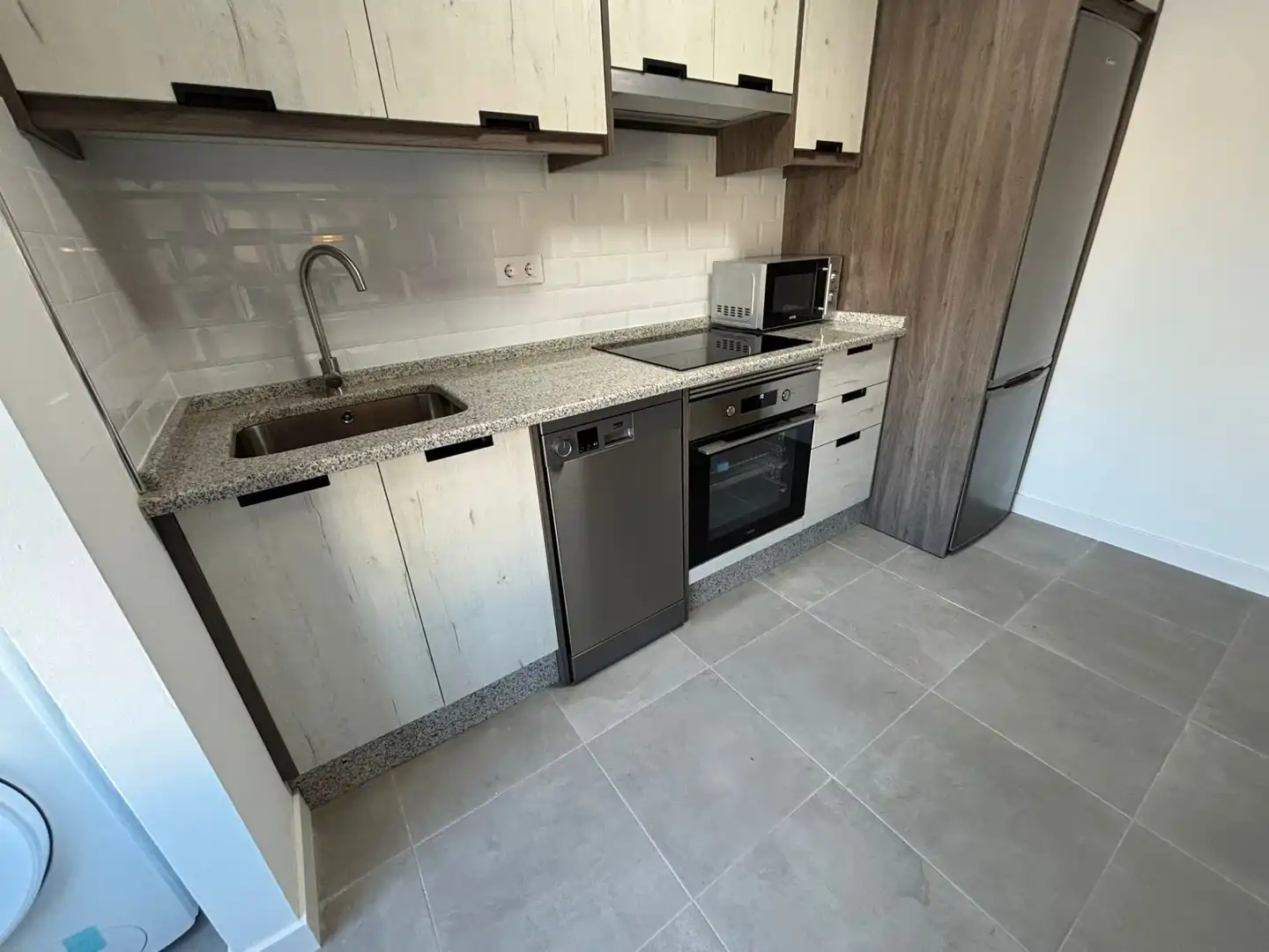 Kitchen of Apartments for rent in Ferrol  with Heating, Storage room and Furnished