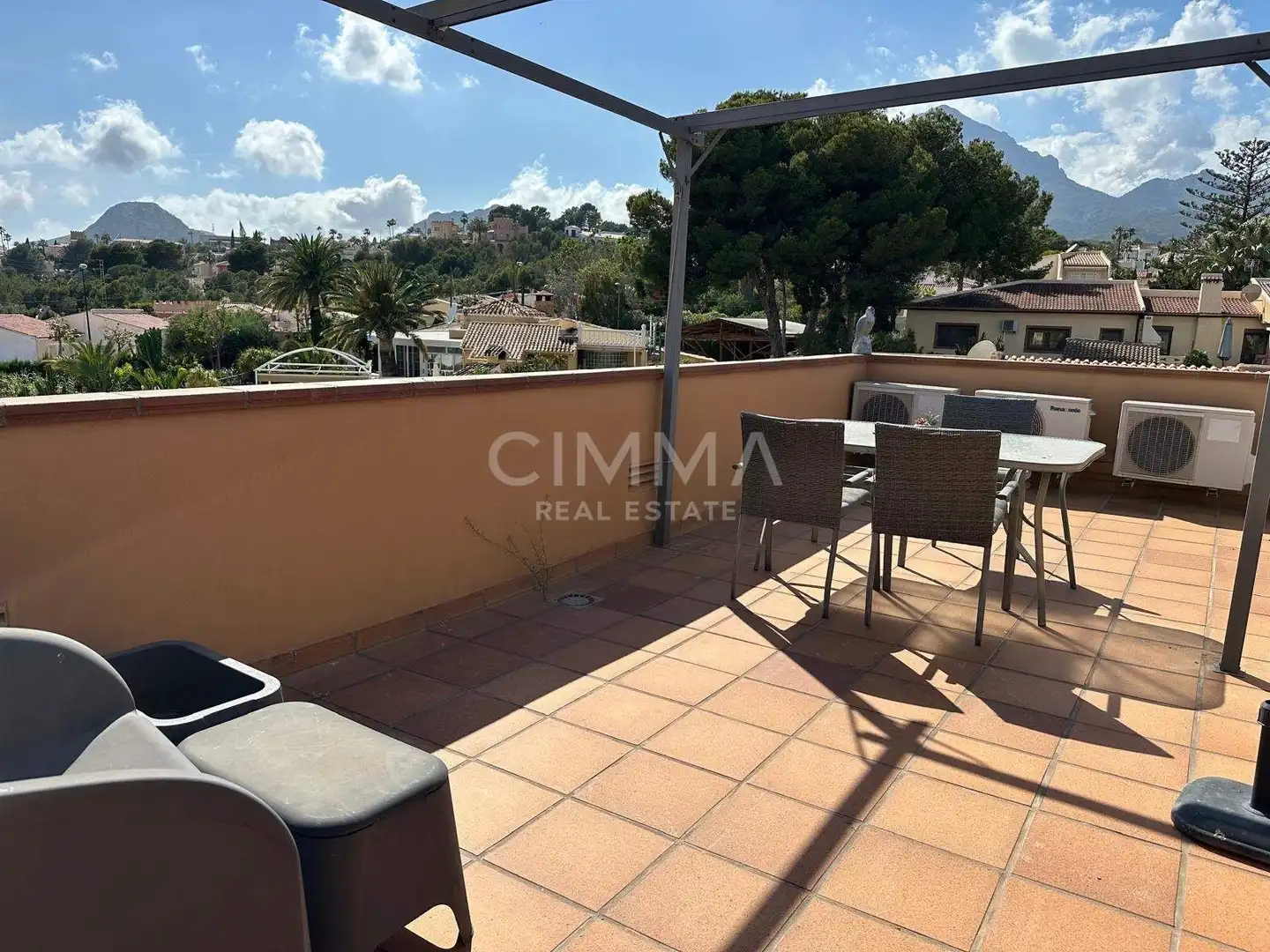 Terraza de Casa o chalet en venta en La Nucia con Aire acondicionado, Calefacción y Jardín privado