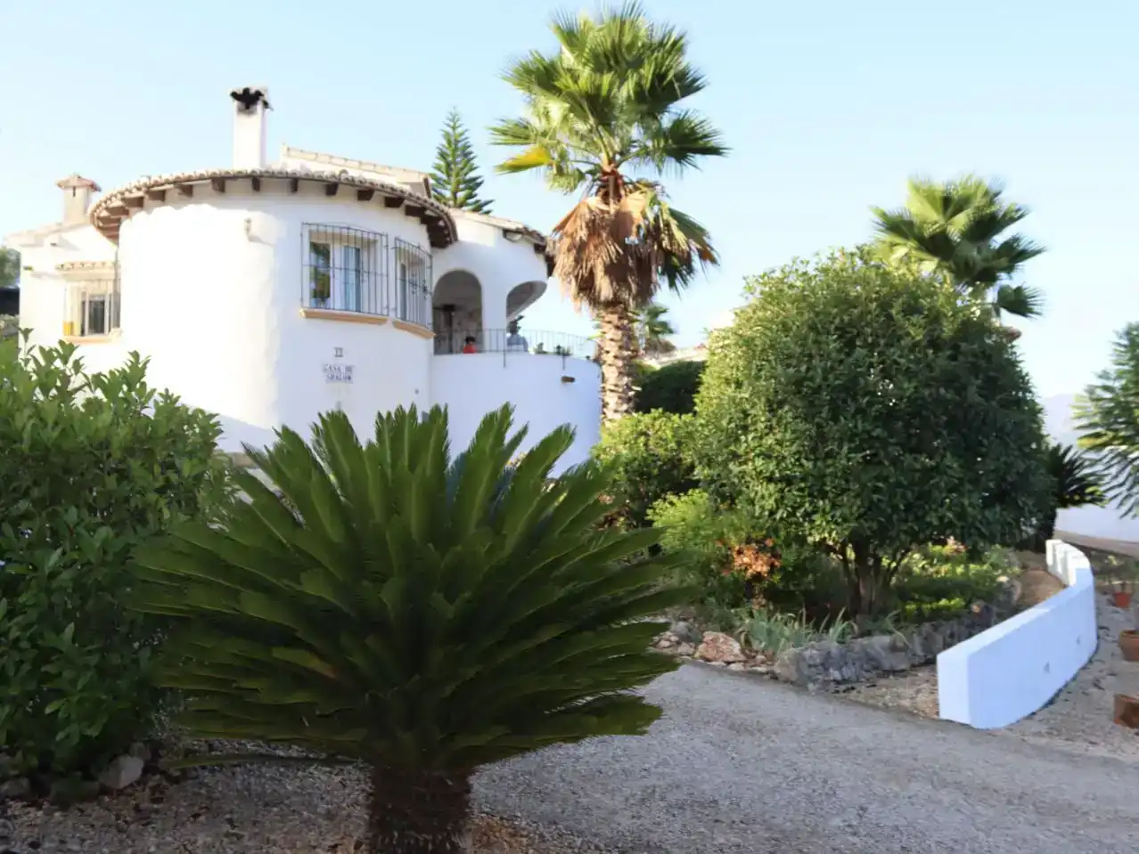 Garden of Houses for sale in Murla  with Air Conditioner