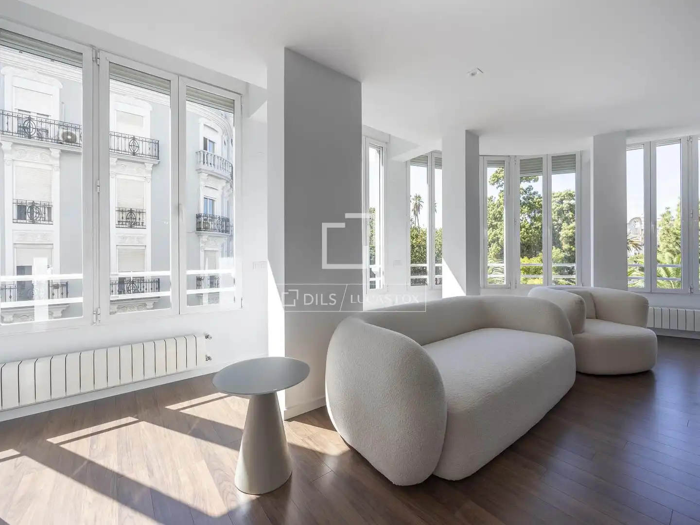 Bedroom of Flat for rent in Valencia  with Air Conditioner, Heating and Parquet flooring