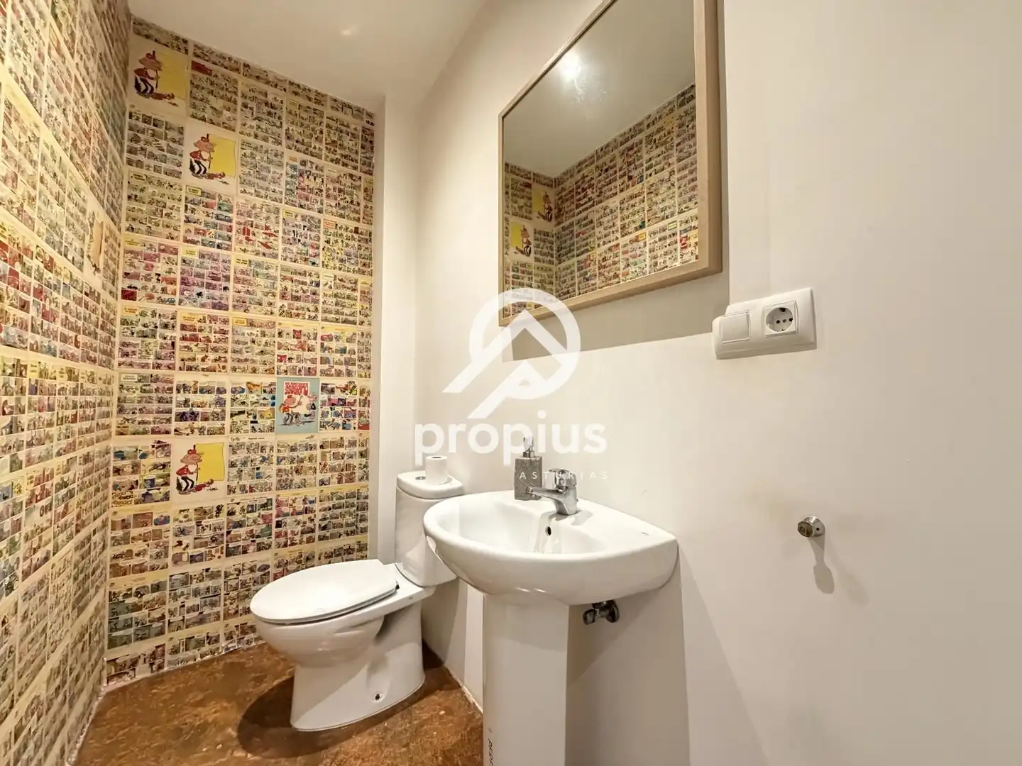 Baño de Casa o chalet en venta en Cangas de Onís con Calefacción, Terraza y Trastero