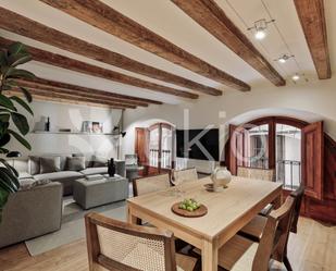 Sala d'estar de Apartament de lloguer en  Barcelona Capital amb Aire condicionat, Calefacció i Moblat