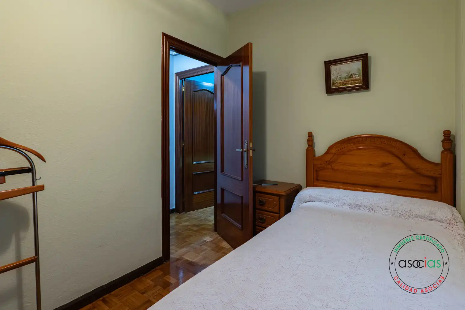 Bedroom of Flat for sale in Gijón   with Heating and Terrace