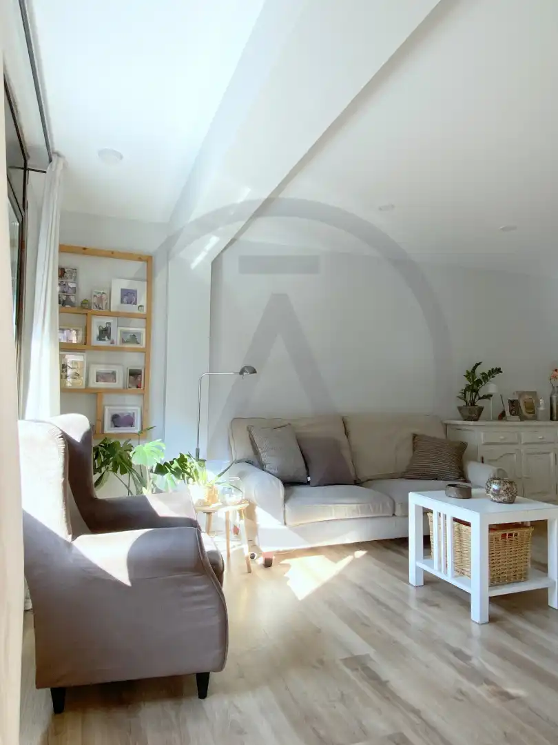 Sala d'estar de Pis en venda en Terrassa amb Calefacció, Parquet i Forn