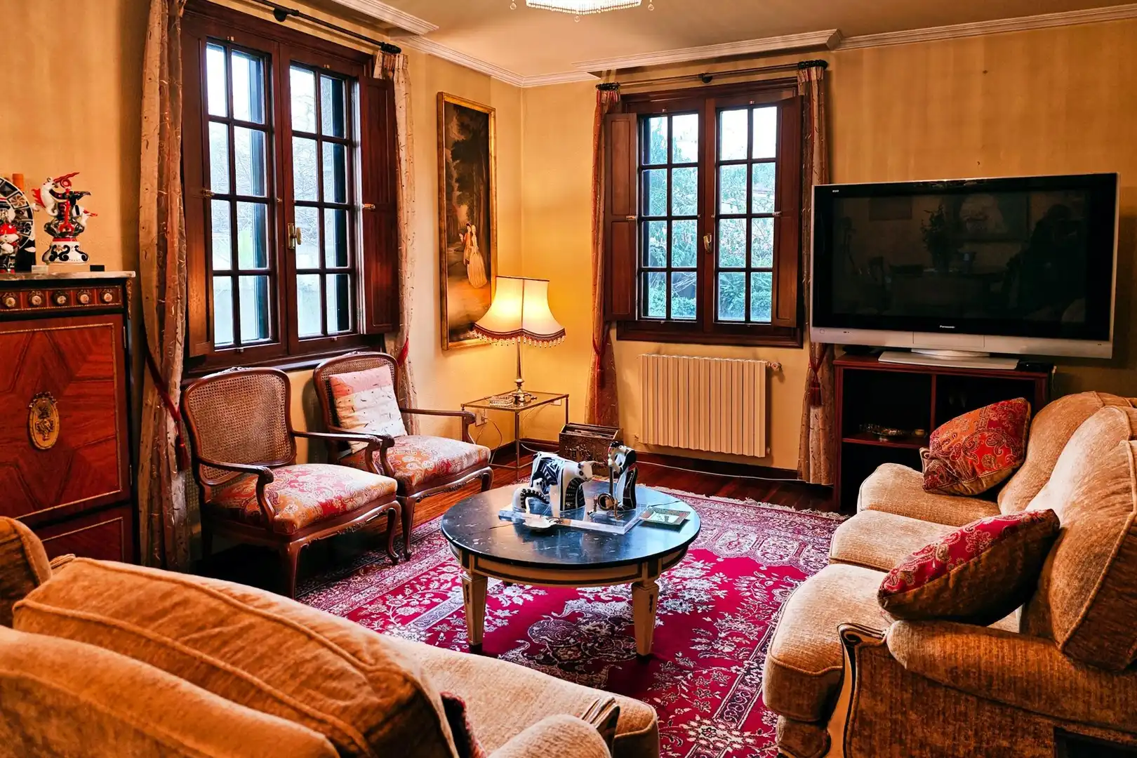 Sala de estar de Casa o chalet en venta en Vigo  con Jardín privado y Balcón