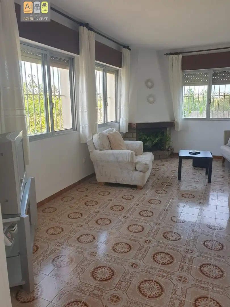 Sala de estar de Casa o chalet de alquiler en L'Alfàs del Pi con Aire acondicionado, Calefacción y Jardín privado