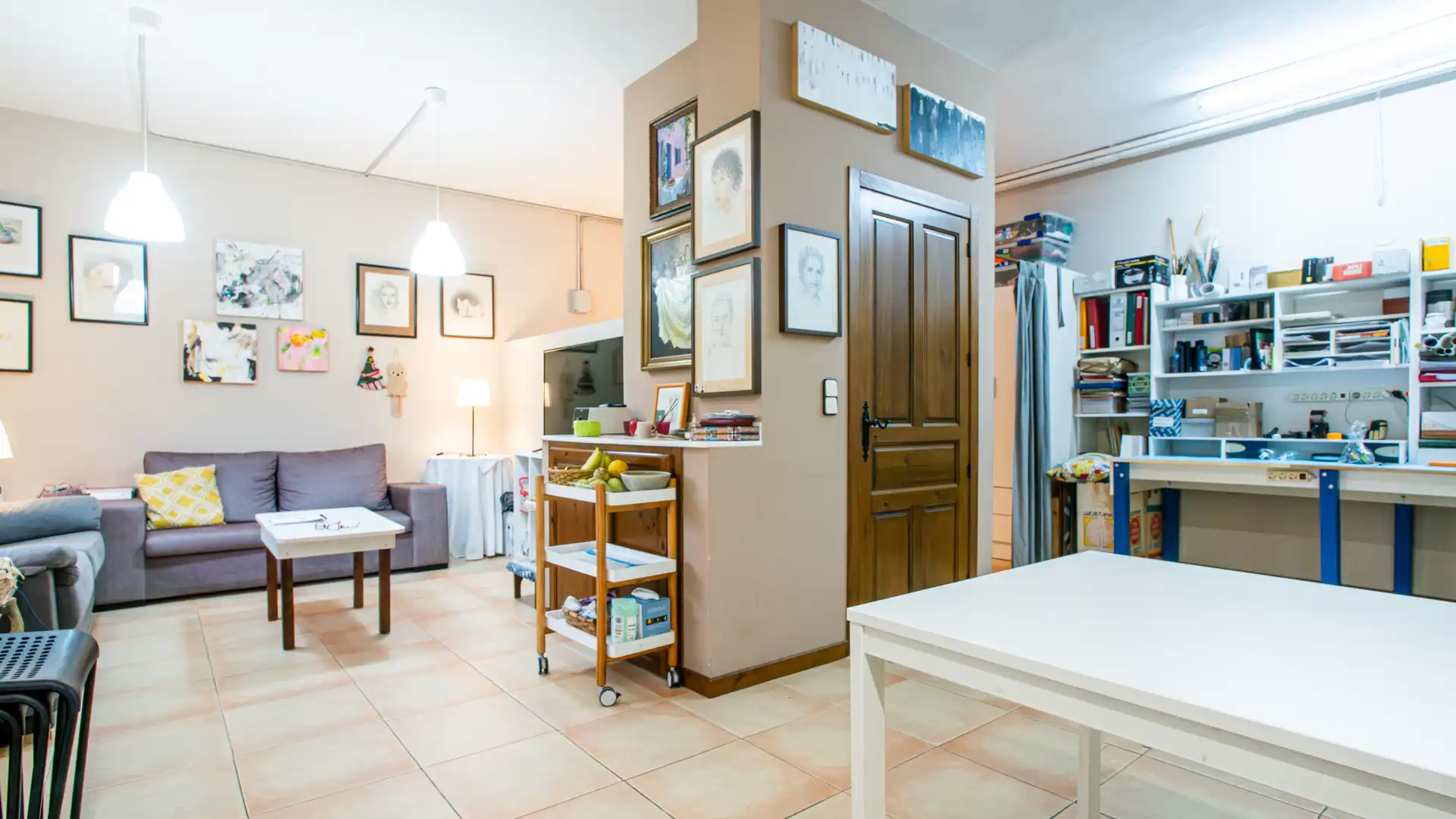 Sala de estar de Casa o chalet en venta en Villafufre con Jardín privado y Amueblado