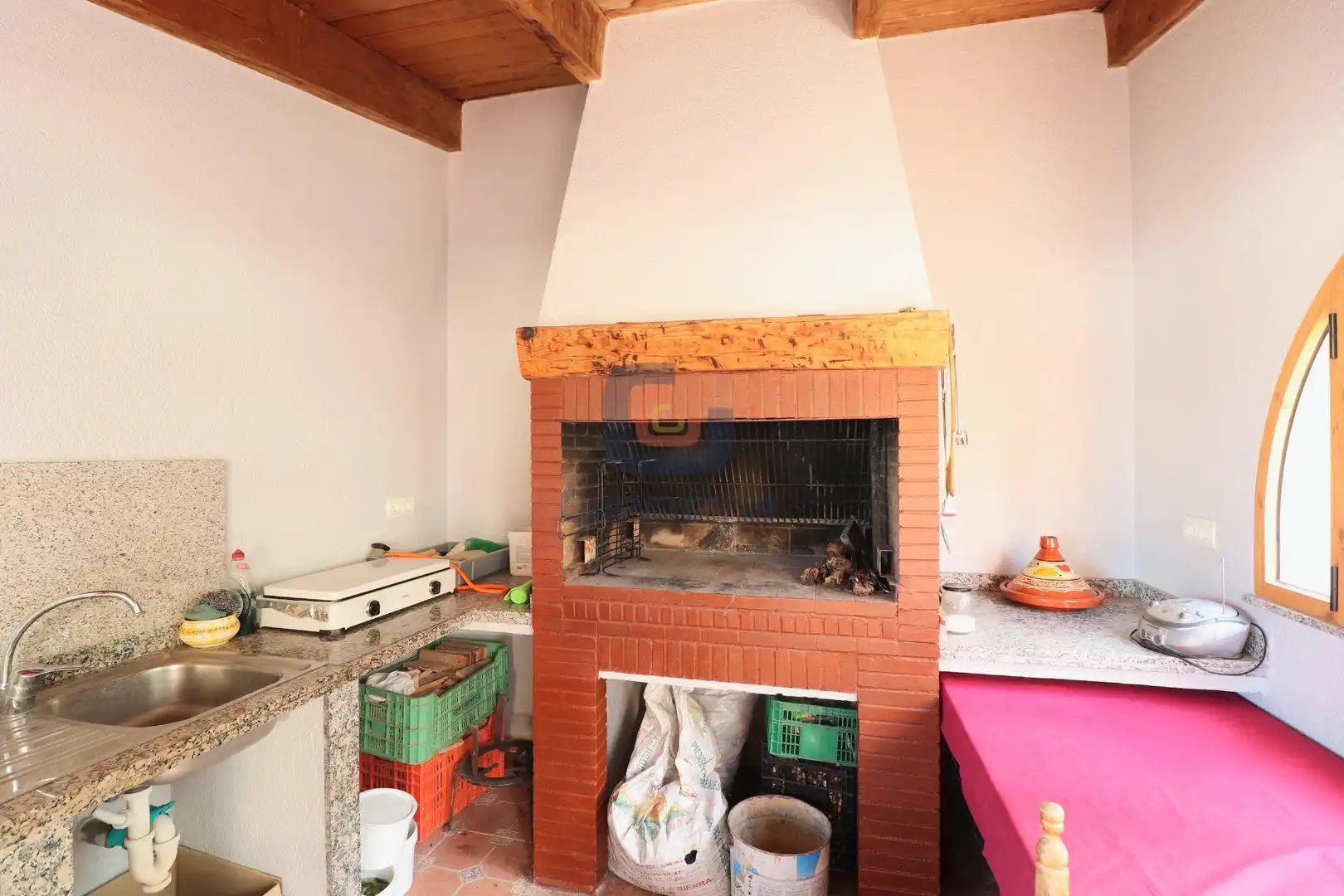 Cuina de Casa o xalet en venda en San Vicente del Raspeig / Sant Vicent del Raspeig amb Aire condicionat, Calefacció i Jardí privat