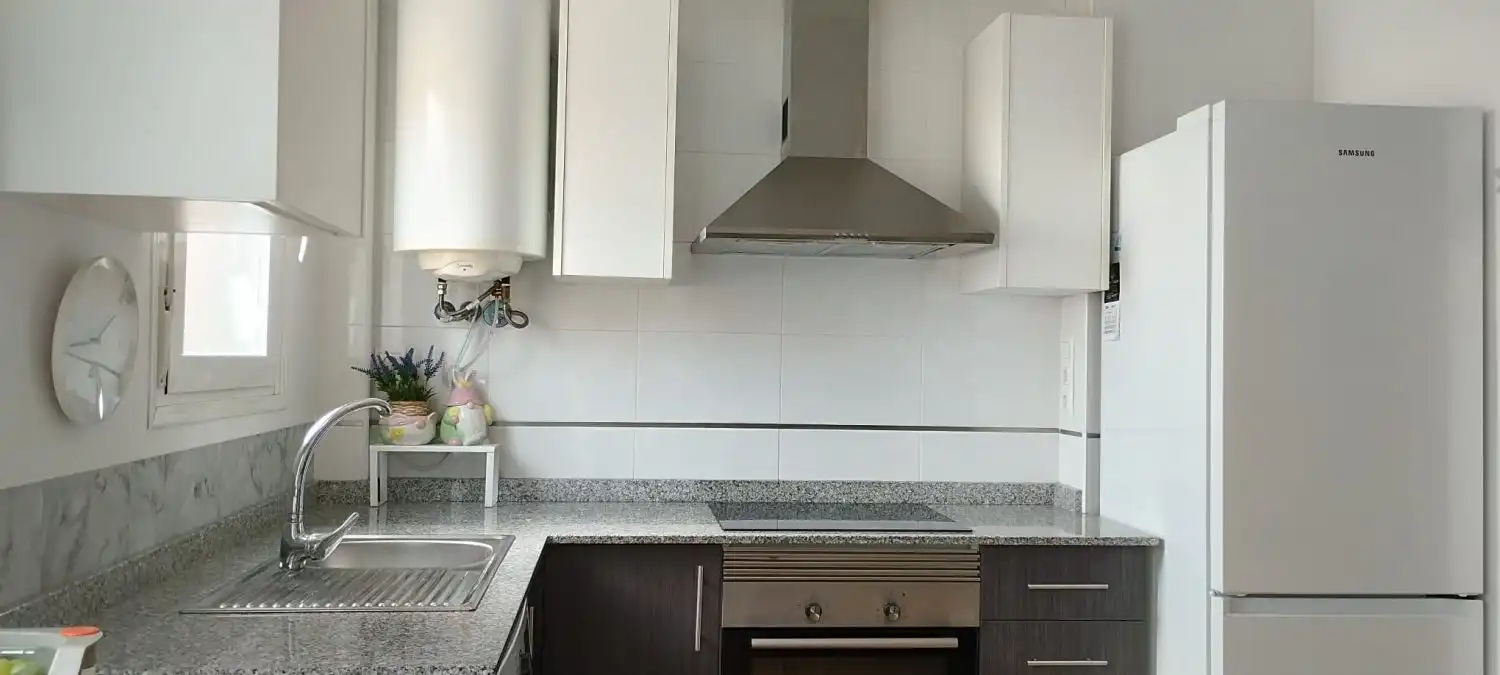 Cuina de Dúplex en venda en La Vall d'Uixó amb Aire condicionat, Parquet i Terrassa
