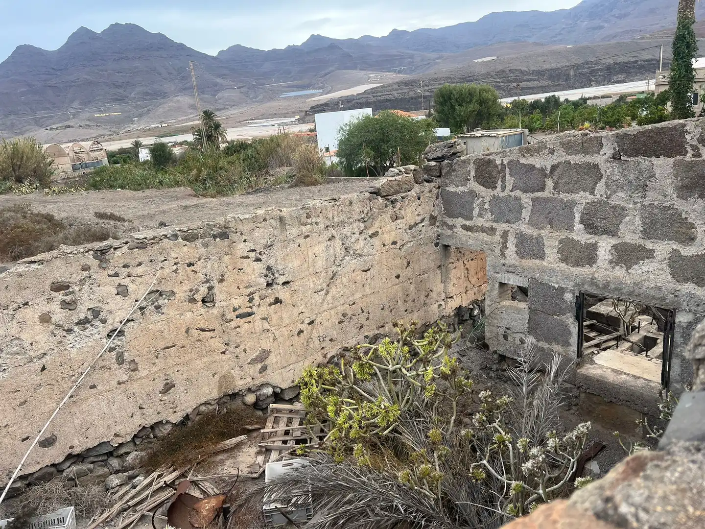 Vista exterior de Terreny en venda en La Aldea de San Nicolás 