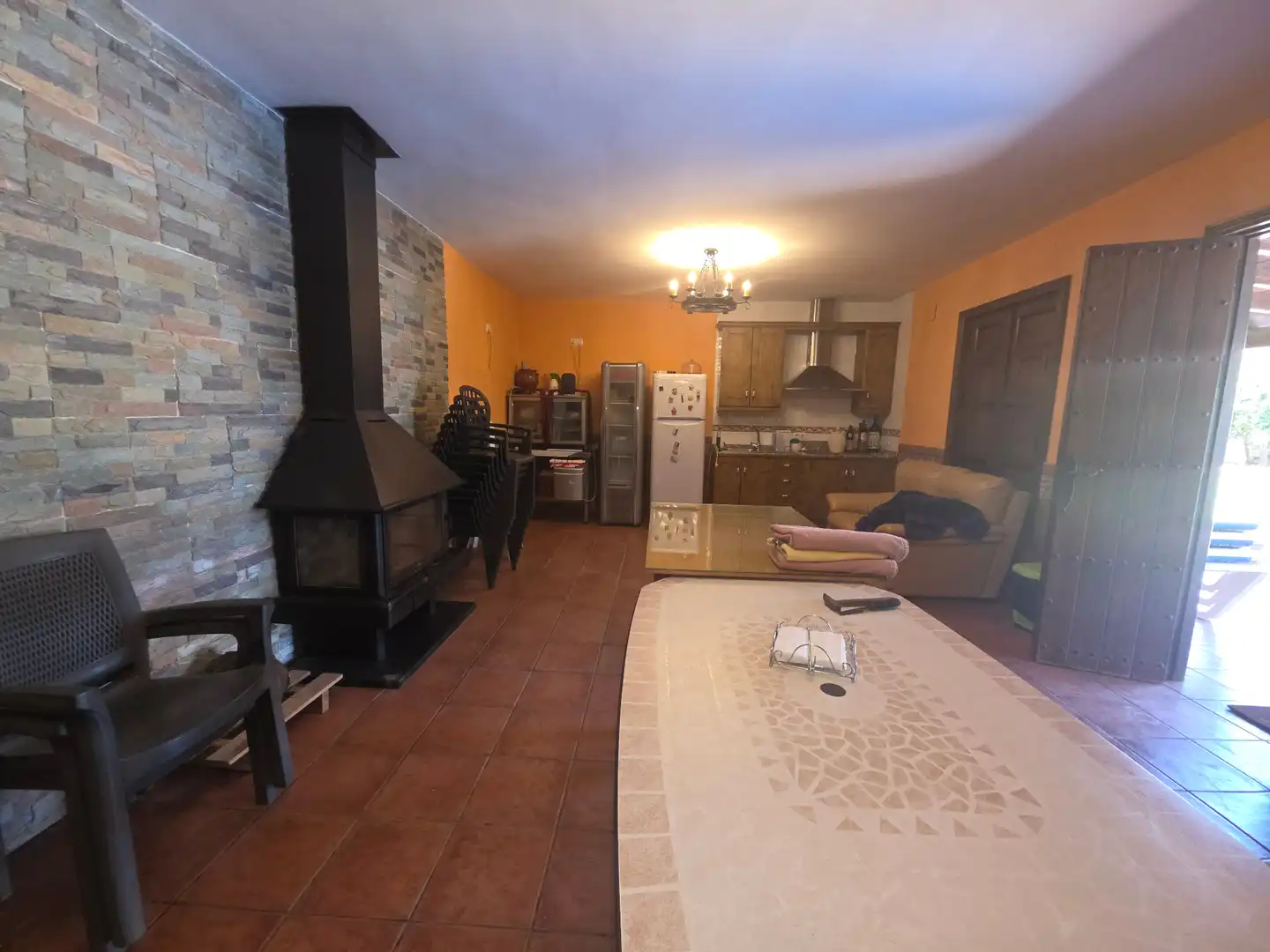 Cocina de Casa o chalet en venta en Alcalá de Guadaira con Aire acondicionado, Calefacción y Jardín privado