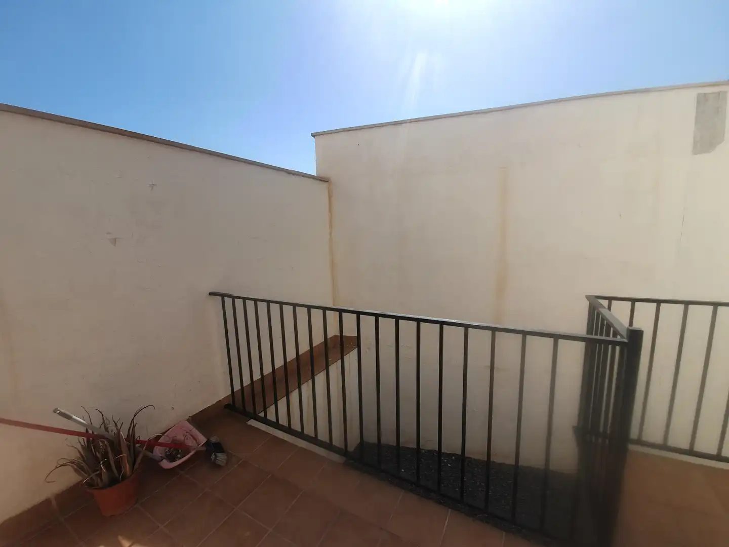 Terrassa de Casa adosada en venda en Guadix amb Terrassa, Traster i Moblat
