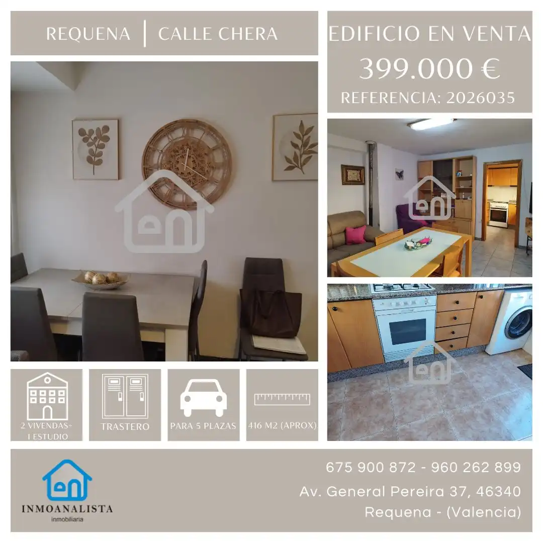 Küche von Gebäude zum Verkauf in Requena